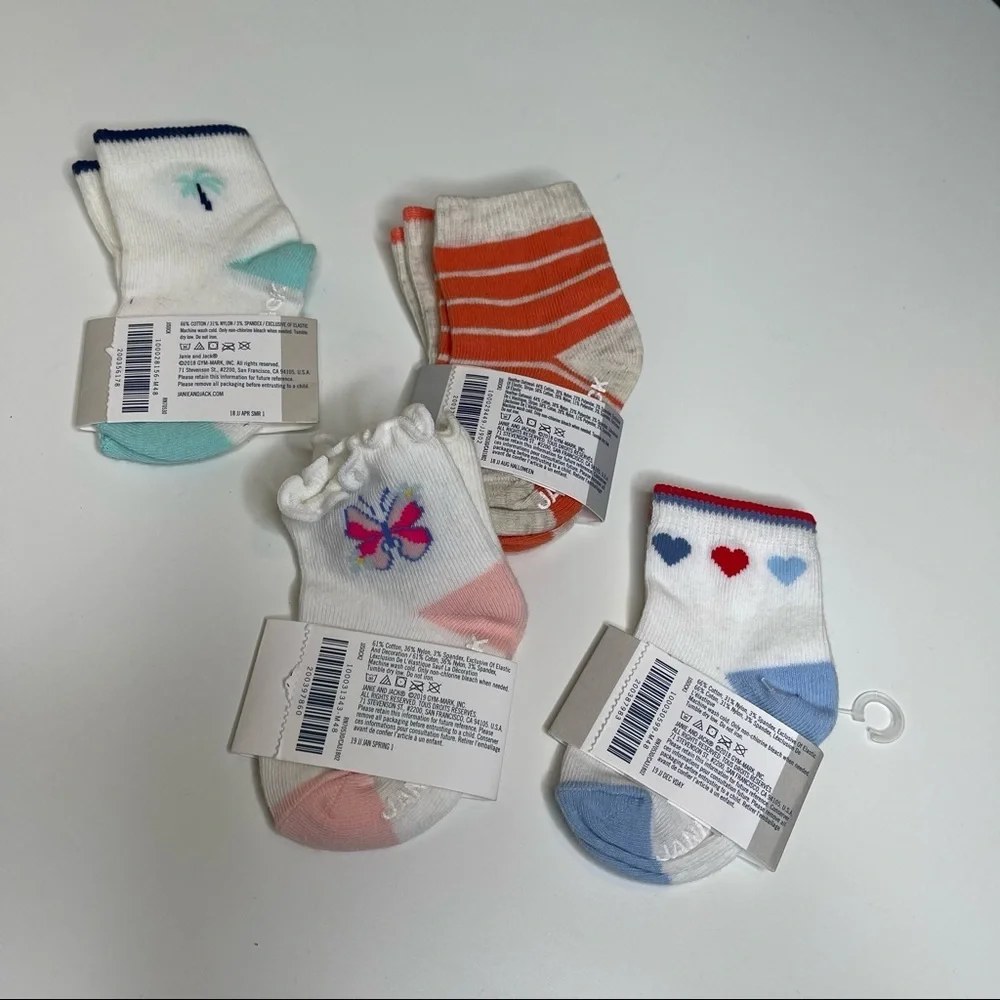 Janie And Jack girl socks